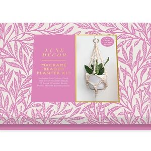 Luxe Decor Macramé Beaded Planter Kit